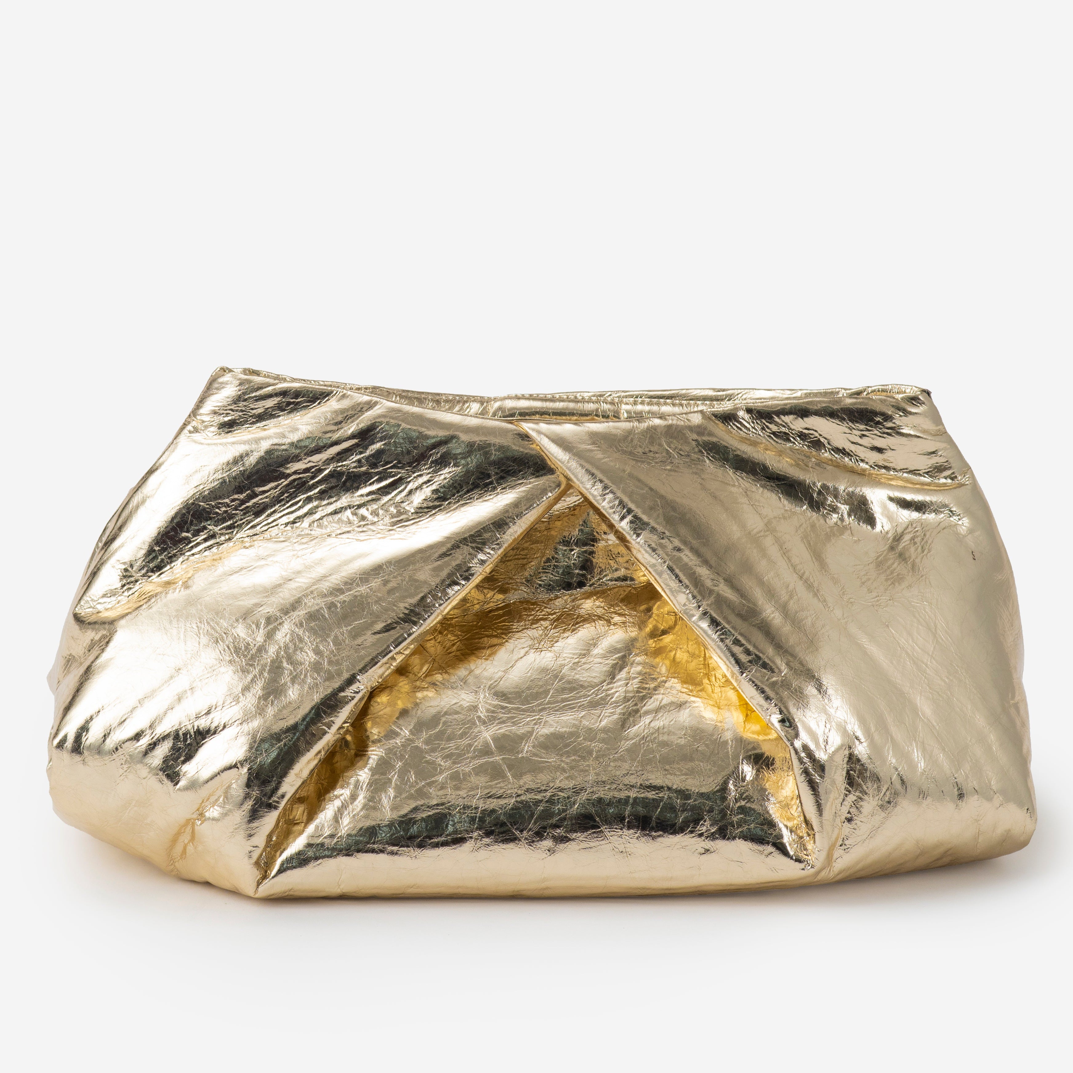 PLIYA midi Metallic Clutch